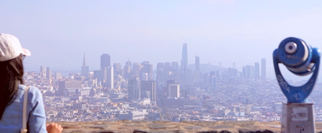 Emme Hope Twin Peaks San Francisco Skyline