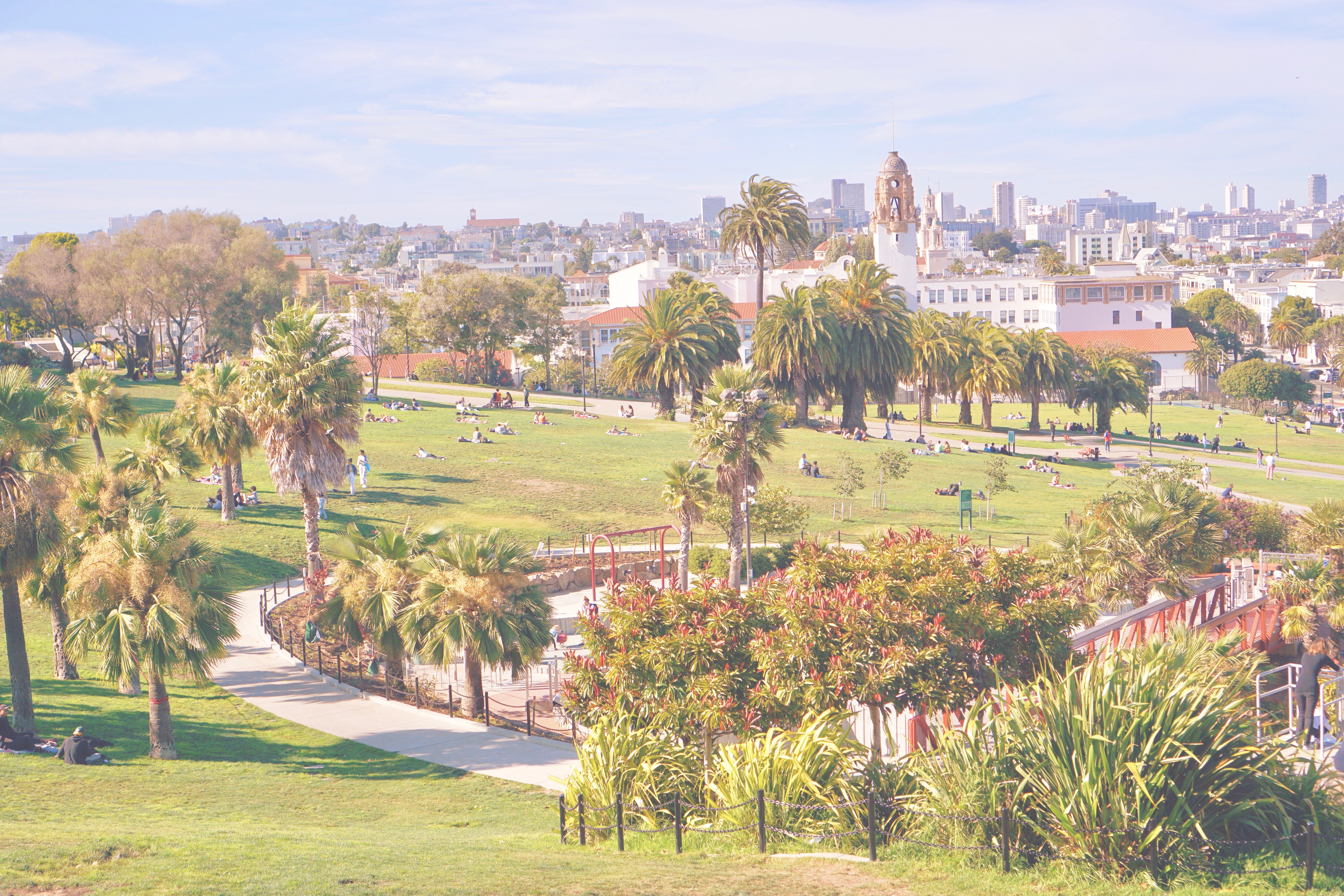 DOLORES PARK - Mindful Travel - Mission District (The Mission) by Emme Hope Slow Blog San Francisco Slow Travel Slow Living - copyright 2019 emmehope.co
